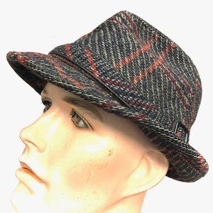 Byron Vintage Tweed Fedora Hat